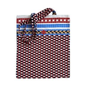 NWT Neues Museum Berlin Mosaic Tote - Brown - OS